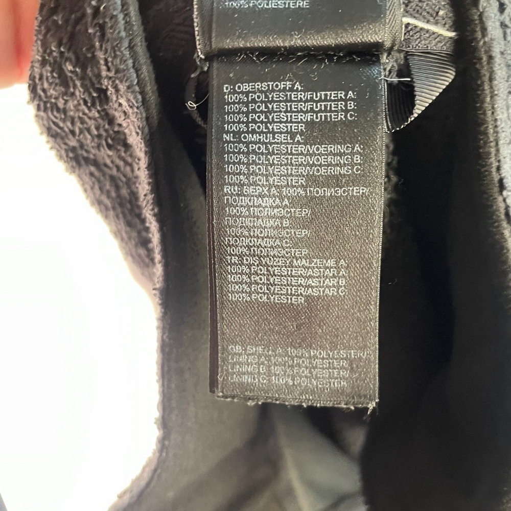 Women's Size Medium The North Face Black Fleece Jacket - Picture 7 of 8